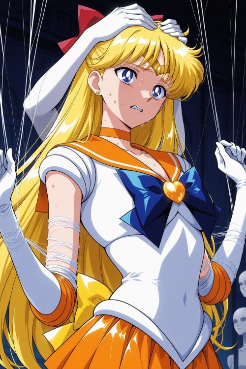 サンプル画像4:愛と美の戦士の人形(クリスの巣) [d_723251]