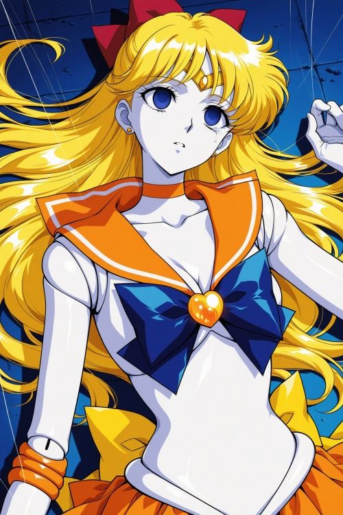 愛と美の戦士の人形 サンプル9