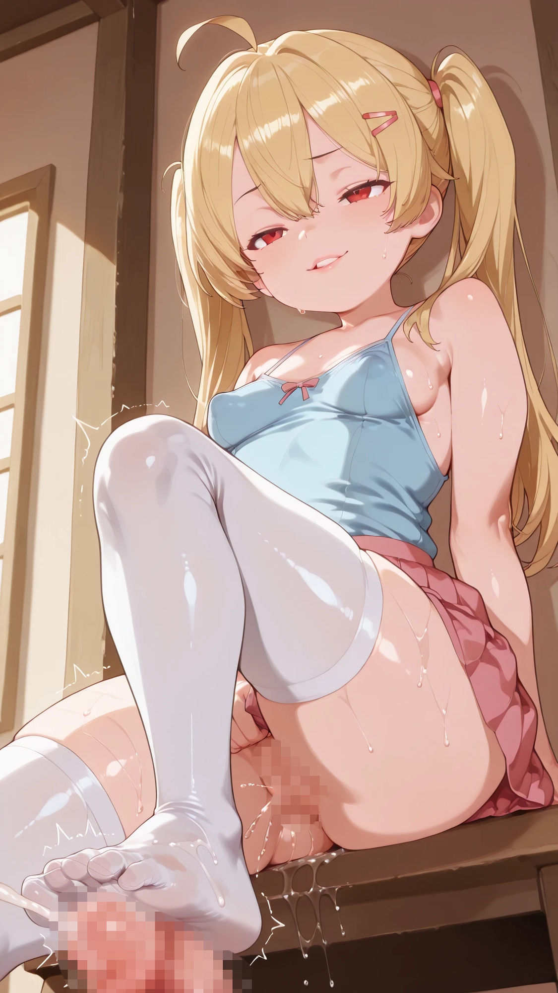 【エロ漫画】近所のクソ〇キがやたら絡んで挑発してくるんでお仕置したったw4