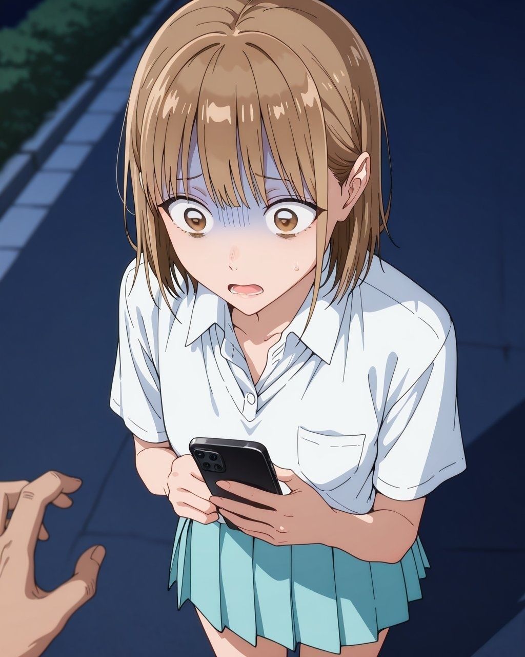 サンプル画像1:脅され犯●れ堕とされて（アオのハコ）(Aアイザック) [d_723296]