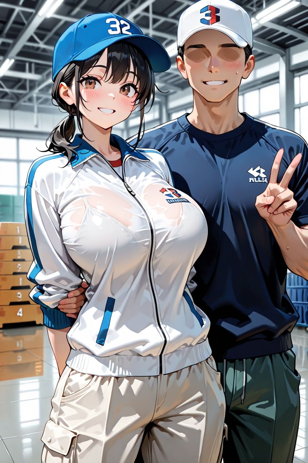 サンプル画像1:バ先の引っ越し屋で変わった肉体労働に就いた(欲望の花園) [d_723354]