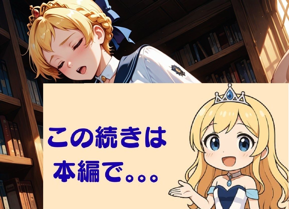 清純プリンセスの図書館・背徳種付け 〜本の香りに包まれて、制服の奥まで〜 サンプル7