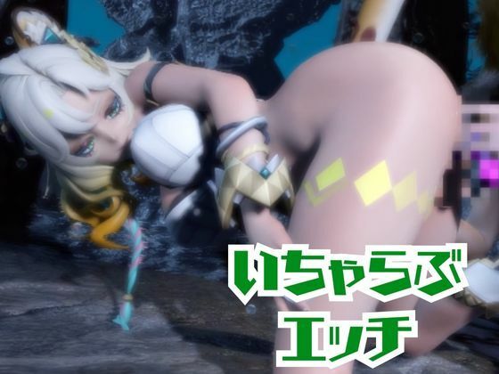 【動画2本】原神シロネンとイチャラブエッチしたり、足コキを楽しんじゃう動画セット サンプル2