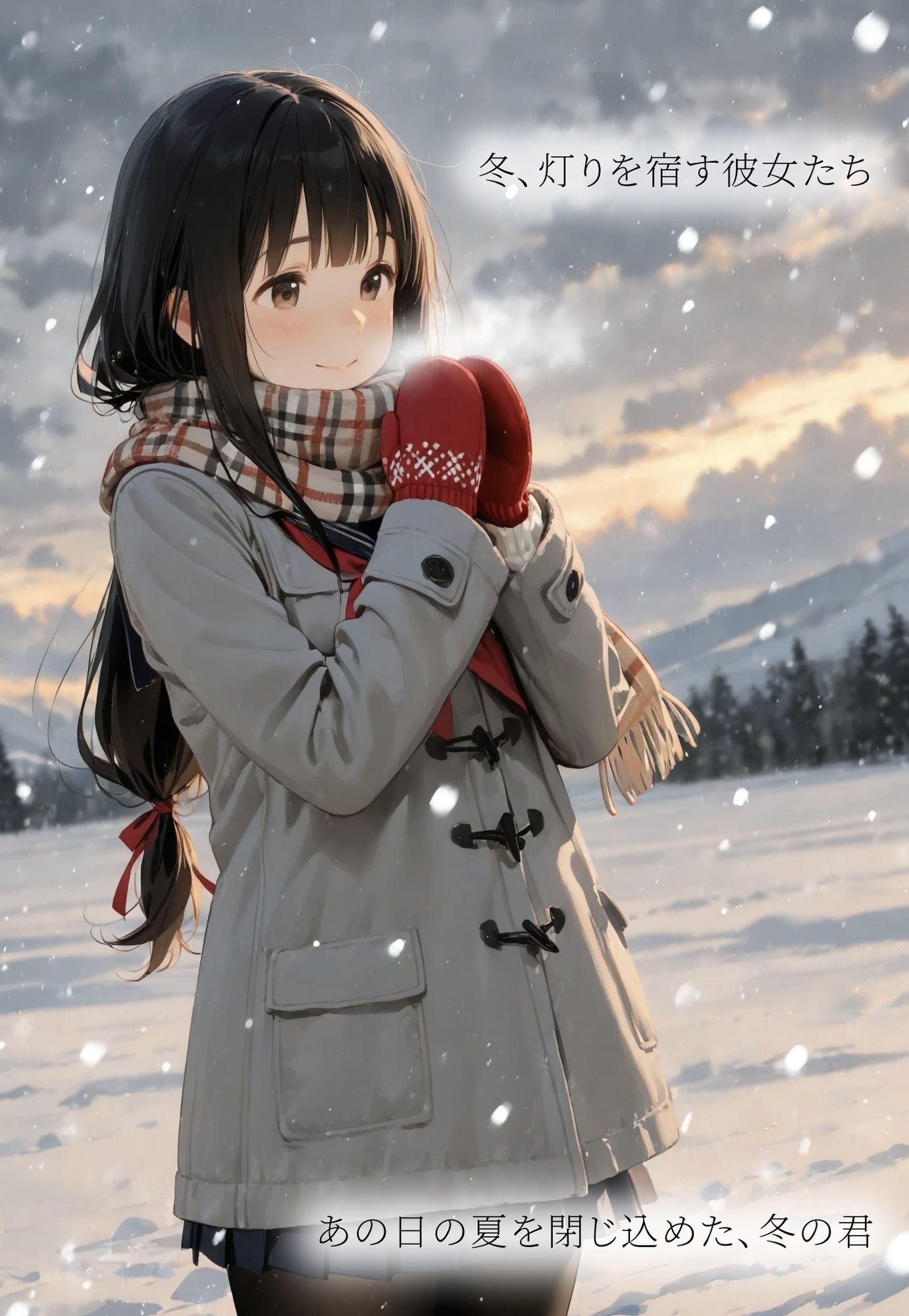 冬、灯りを宿す彼女たち〜あの日の夏を閉じ込めた、冬の君〜 画像1