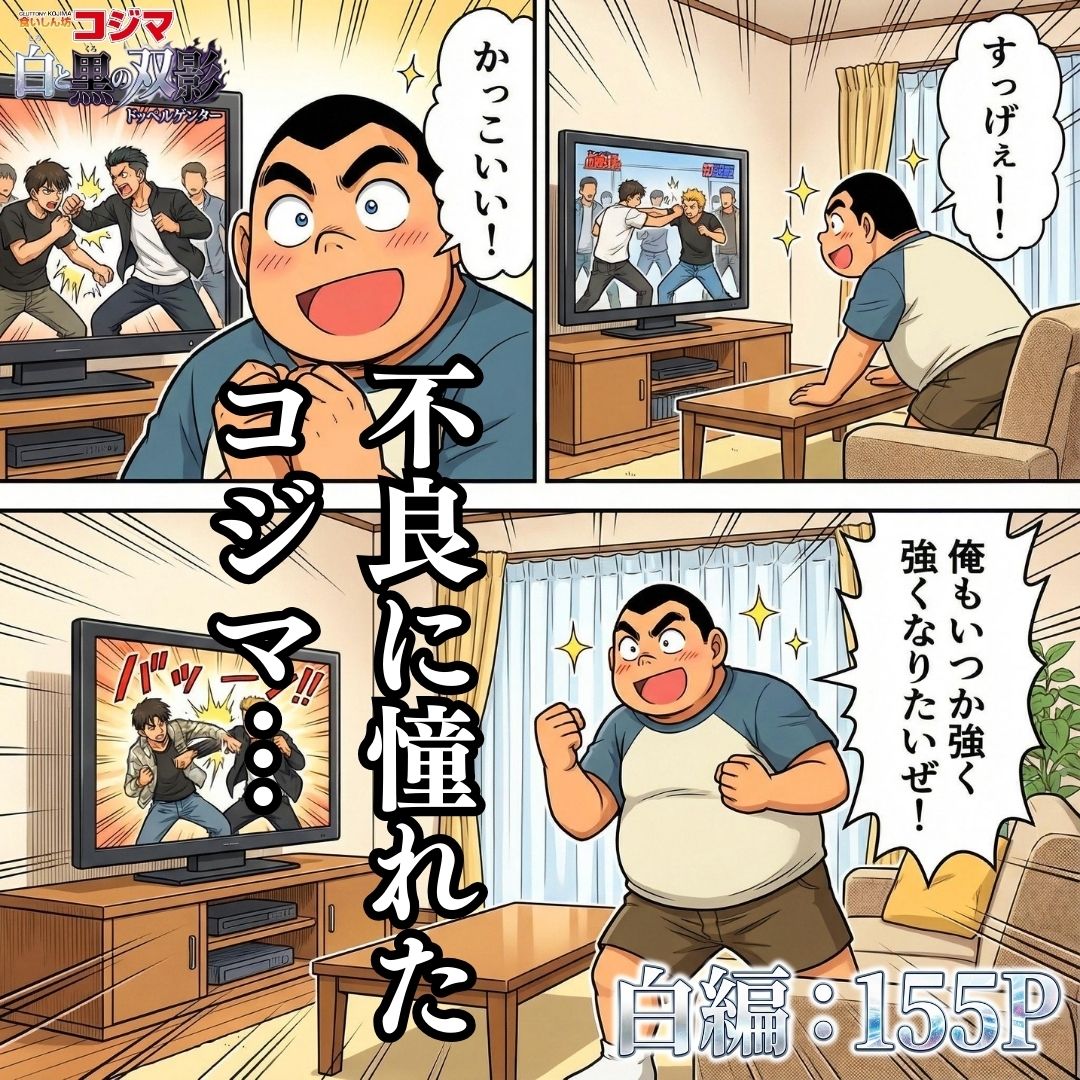 食いしん坊コジマ 白と黒のドッペルゲンター サンプル1