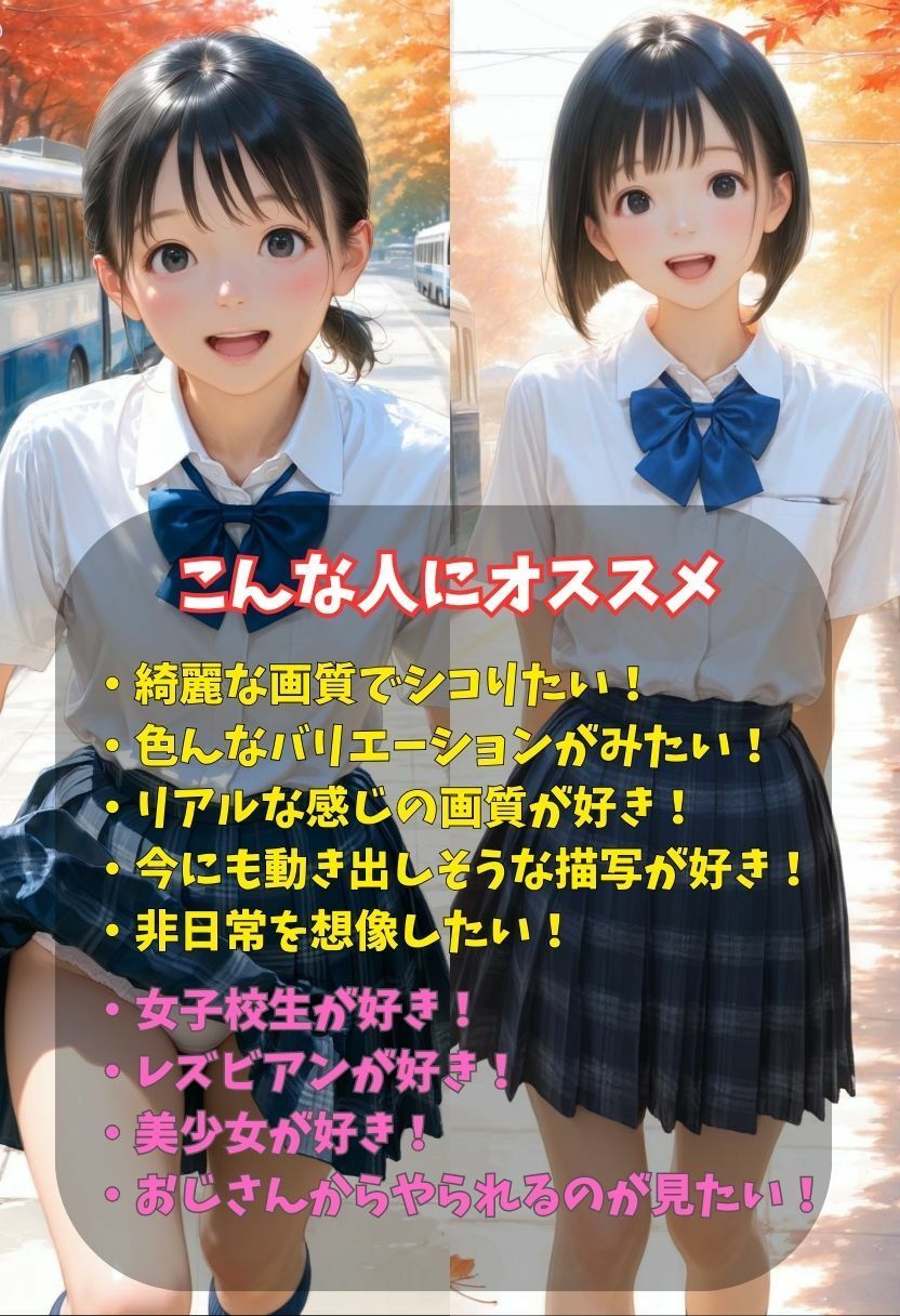 女子校生〜修学旅行、旅館部屋でエッチしてたらキモイ教師にバレて説教指導される〜 サンプル1