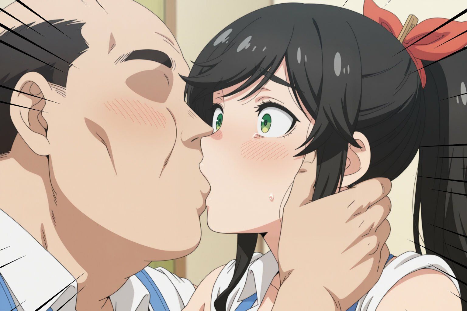 金目綿●奈 キモおじにより強●種付け 画像3