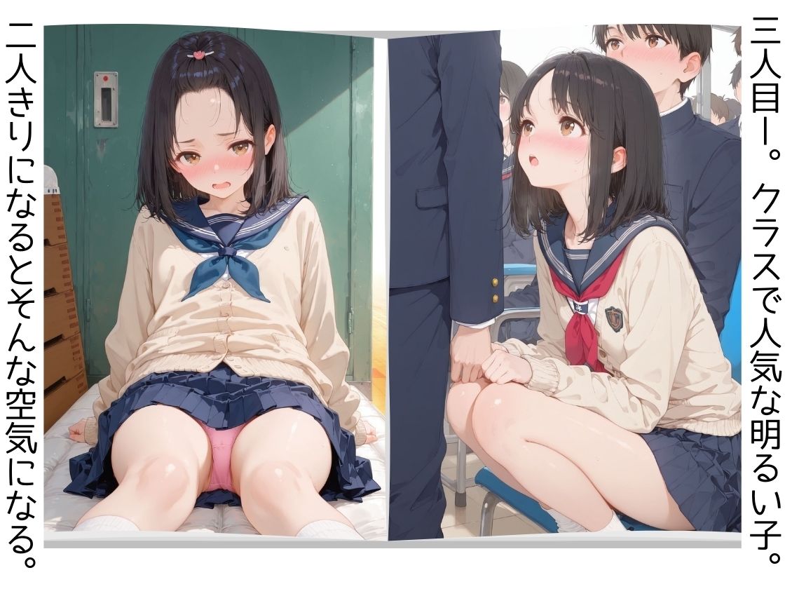 勢いで中出し…シンママになってしまった日。女子校生の学校性活〜CG集〜 サンプル画像 9