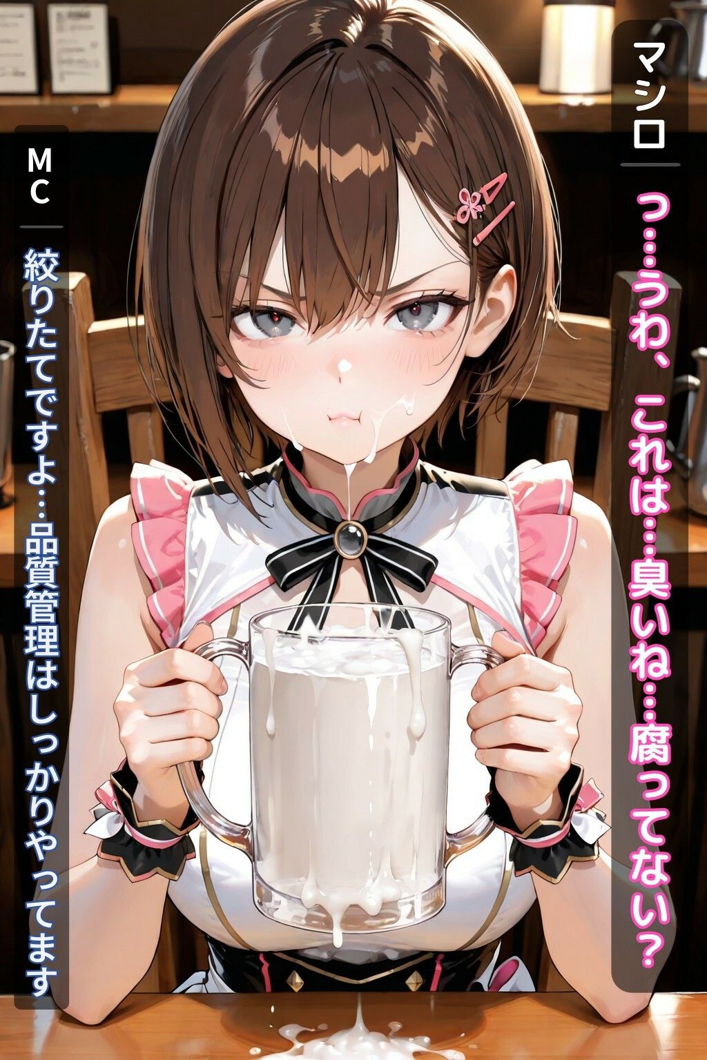 サンプル画像2:綾瀬真白の限界突破ドキュメント（3話パック）【ごっくん】【アナルゼリー】【触手産卵】【CDZ】(Chika-Production) [d_723640]