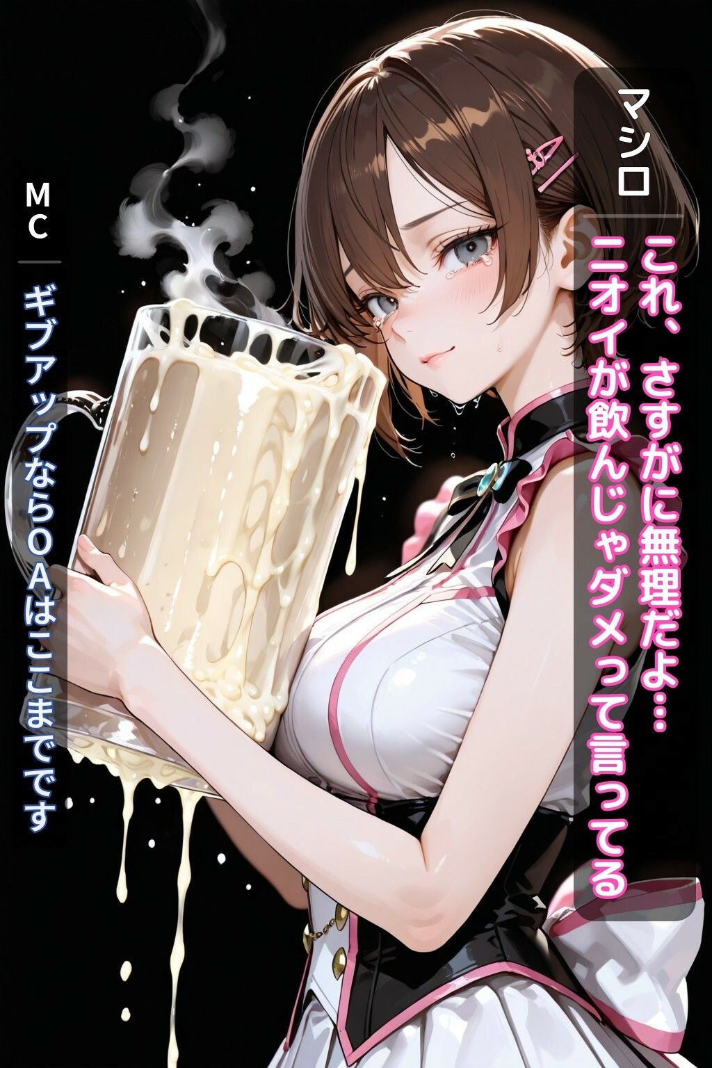 サンプル画像3:綾瀬真白の限界突破ドキュメント（3話パック）【ごっくん】【アナルゼリー】【触手産卵】【CDZ】(Chika-Production) [d_723640]