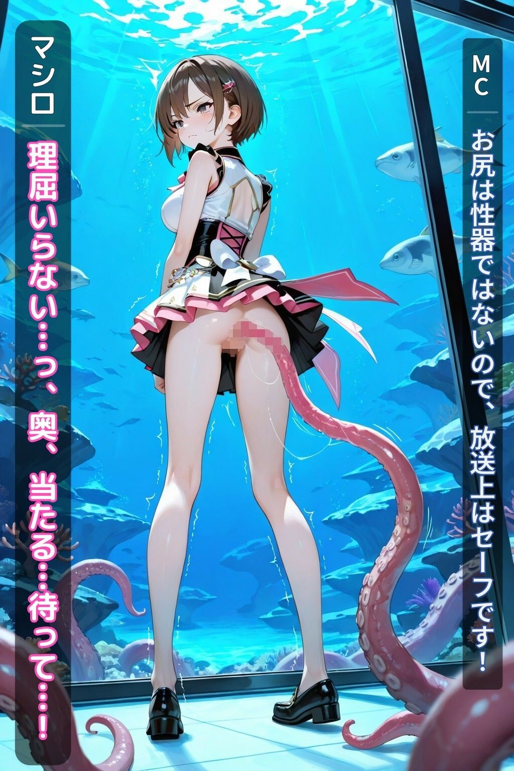 綾瀬真白の限界突破ドキュメント（3話パック）【ごっくん】【アナルゼリー】【触手産卵】【CDZ】 画像9