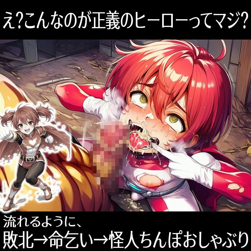 サンプル画像1:敗北戦隊ヤラレンジャー – 男の娘ヒーローメス堕ち完全敗北の巻(ラッカパートゥ) [d_723848]