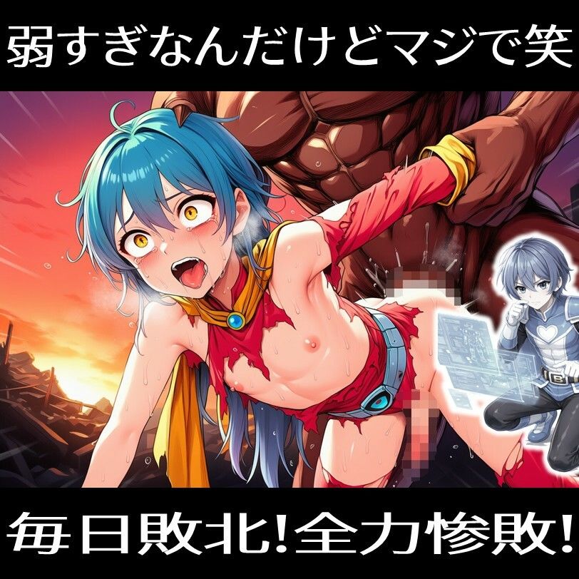 敗北戦隊ヤラレンジャー - 男の娘ヒーローメス堕ち完全敗北の巻 | Baked Strontium