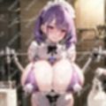 おっぱいフェチ  乳搾り工場メイド編（紫・青・緑・ほか）