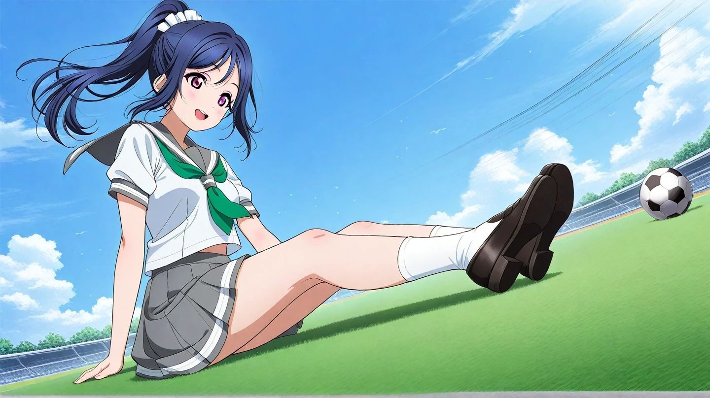 果●ちゃん  グラビア  ポニーテール可愛いお姉さん 画像1