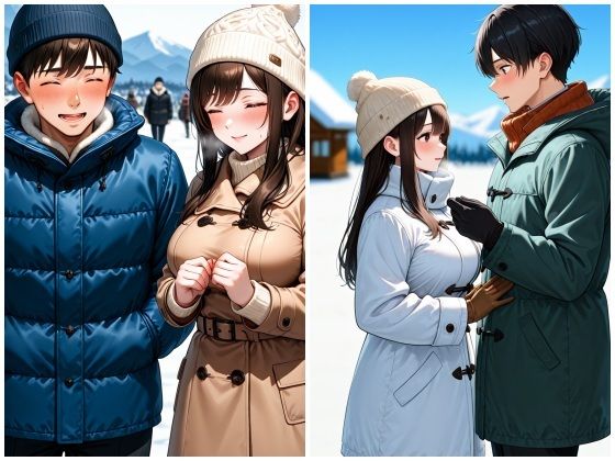 サンプル画像2:白銀のゲレンデ  溶かす熱(蜜色シュガー) [d_723884]