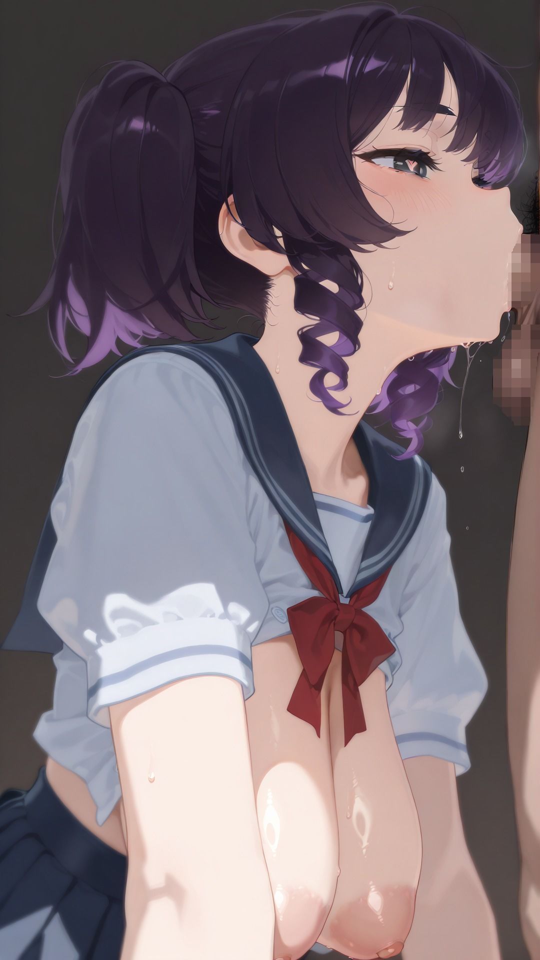 サンプル画像2:巨乳学生10人大おフェラ祭開催！えっちなおっぱいしている女の子のお口にパコパコ！！爆乳縦乳で幸せいっぱいエッチ学生集合！(おうまさん) [d_723929]