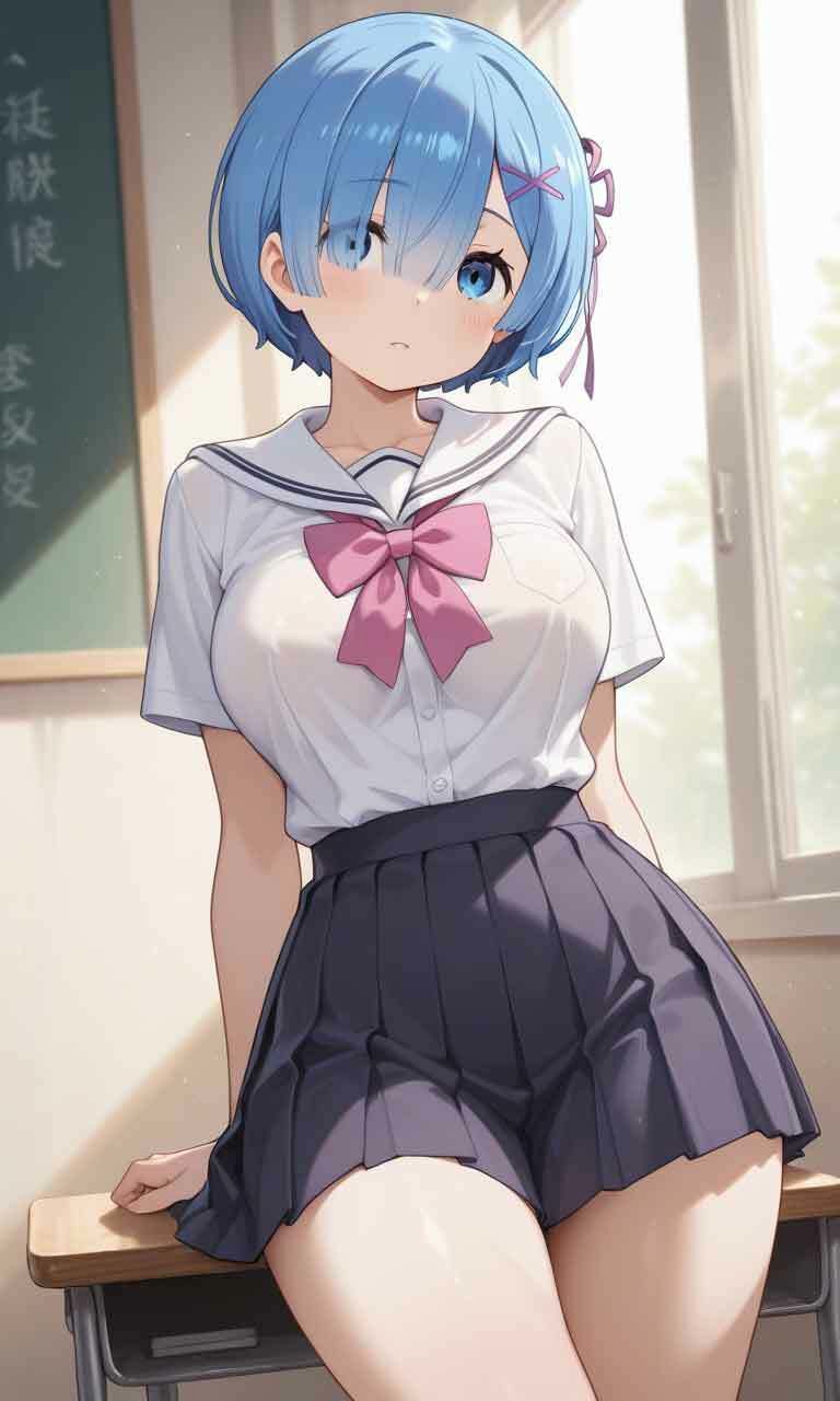 制服レ〇とイチャイチャエッチ 277枚 画像2