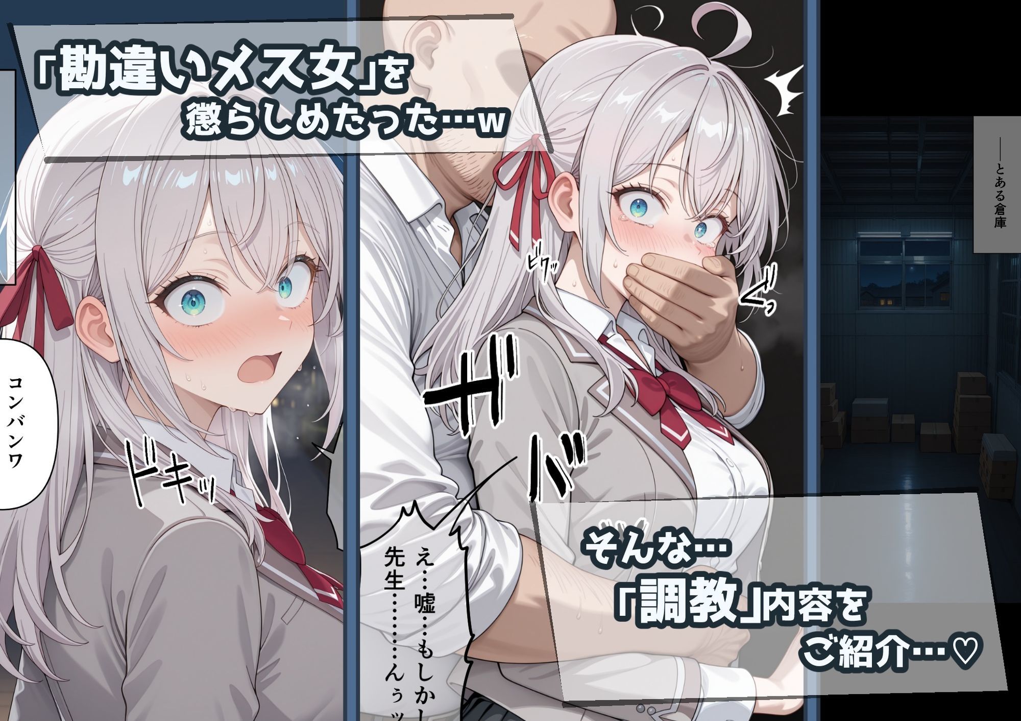 サンプル画像3:冴えないおじをザマァwしたら 拉致られてメス奴●にされました【時々ボソッとロシア語でデレる隣のアーリャさん  アリサ・ミハイロヴナ・九条編】(いろは) [d_723936]