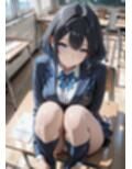 好奇心旺盛な黒髪ショートJKとたっぷり学園プレイ