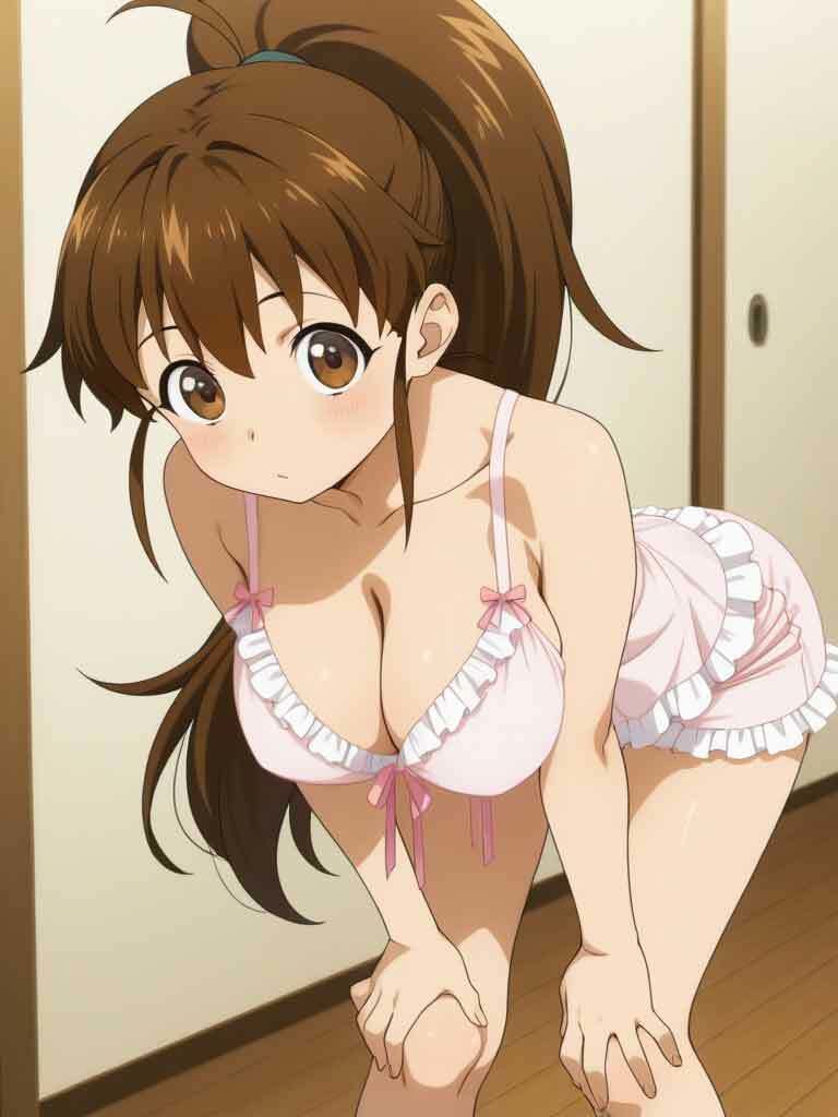 ぽ〇らちゃんとランジェリーエッチ  254枚 サンプル2