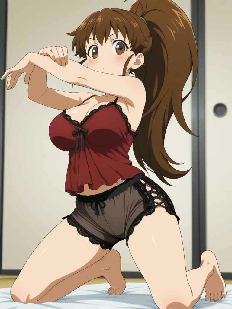 ぽ〇らちゃんとランジェリーエッチ  254枚 サンプル3