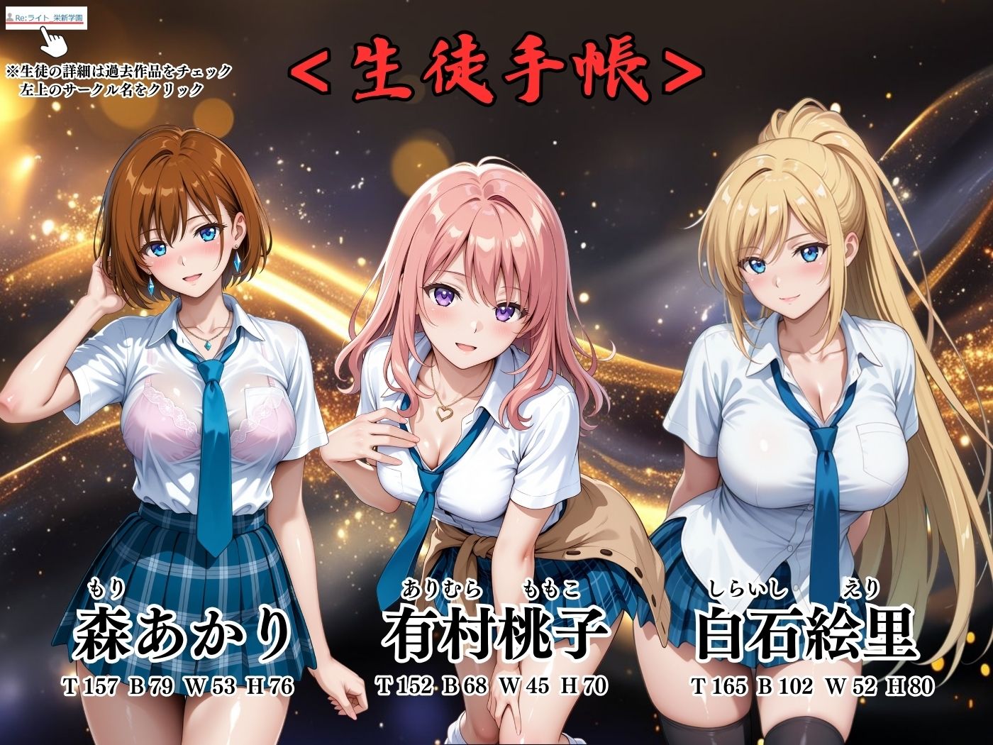 サンプル画像2:【4Kイラスト】1万3000人の生徒を抱いた校長による女子生徒への性指導（巫女バイト編）(Re:ライト_栄新学園) [d_724057]