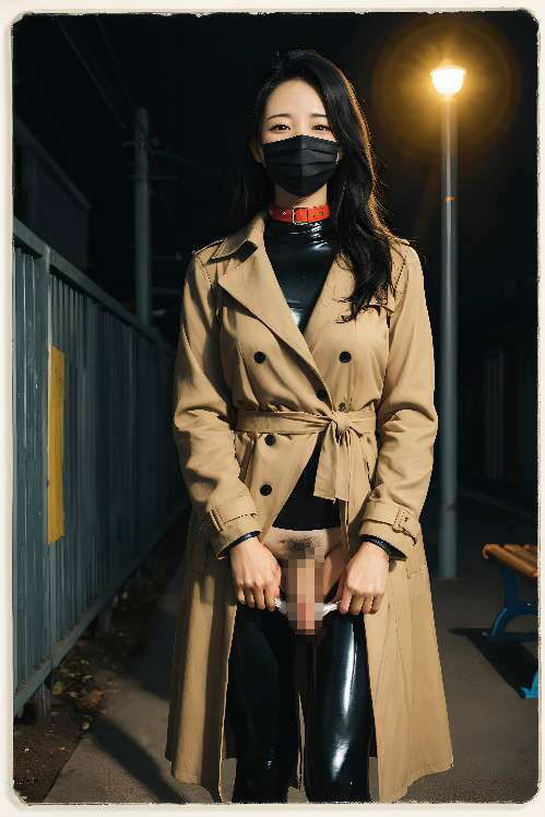 ふたなり野外露出調教 サンプル1