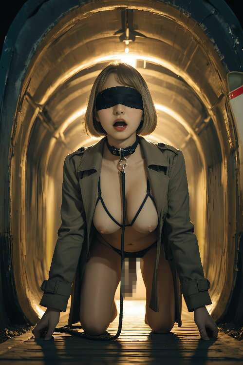 ふたなり野外露出調教 サンプル2