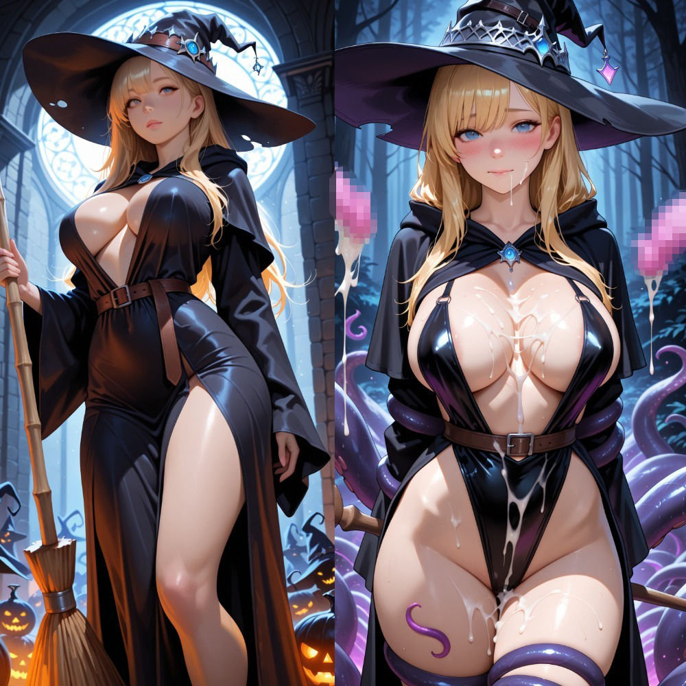 魔女ちゃんの失敗 画像1