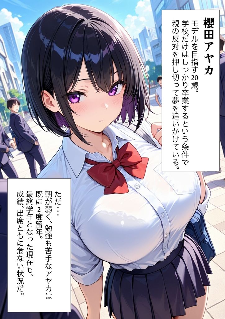 性処理係に強●任命された女子校生〜毎日ザーメンまみれの学園奉仕〜 サンプル1