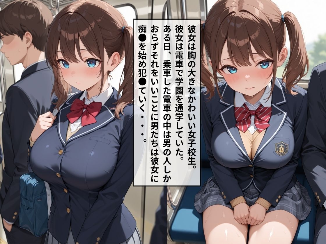 サンプル画像1:女子校生強●種付け〜痴●電車編〜(とろみん) [d_724342]