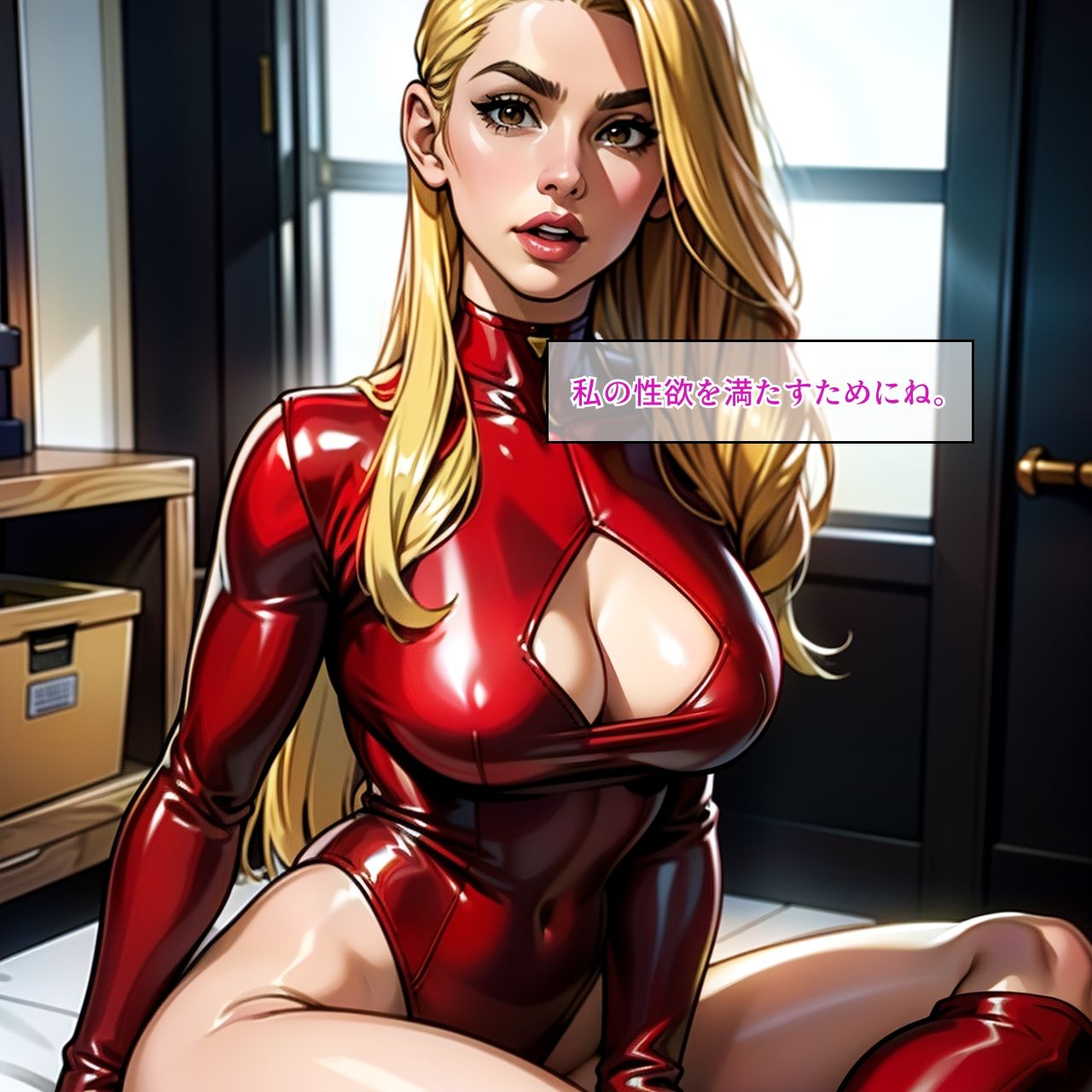 サンプル画像6:タイムスリップしたサド痴女の 精液搾取大計画 ボンテージ美女にフェラ地獄で 犯●れ尽くす大学生の末路(M男出版) [d_724378]