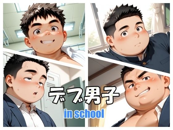 デブ男子 in school