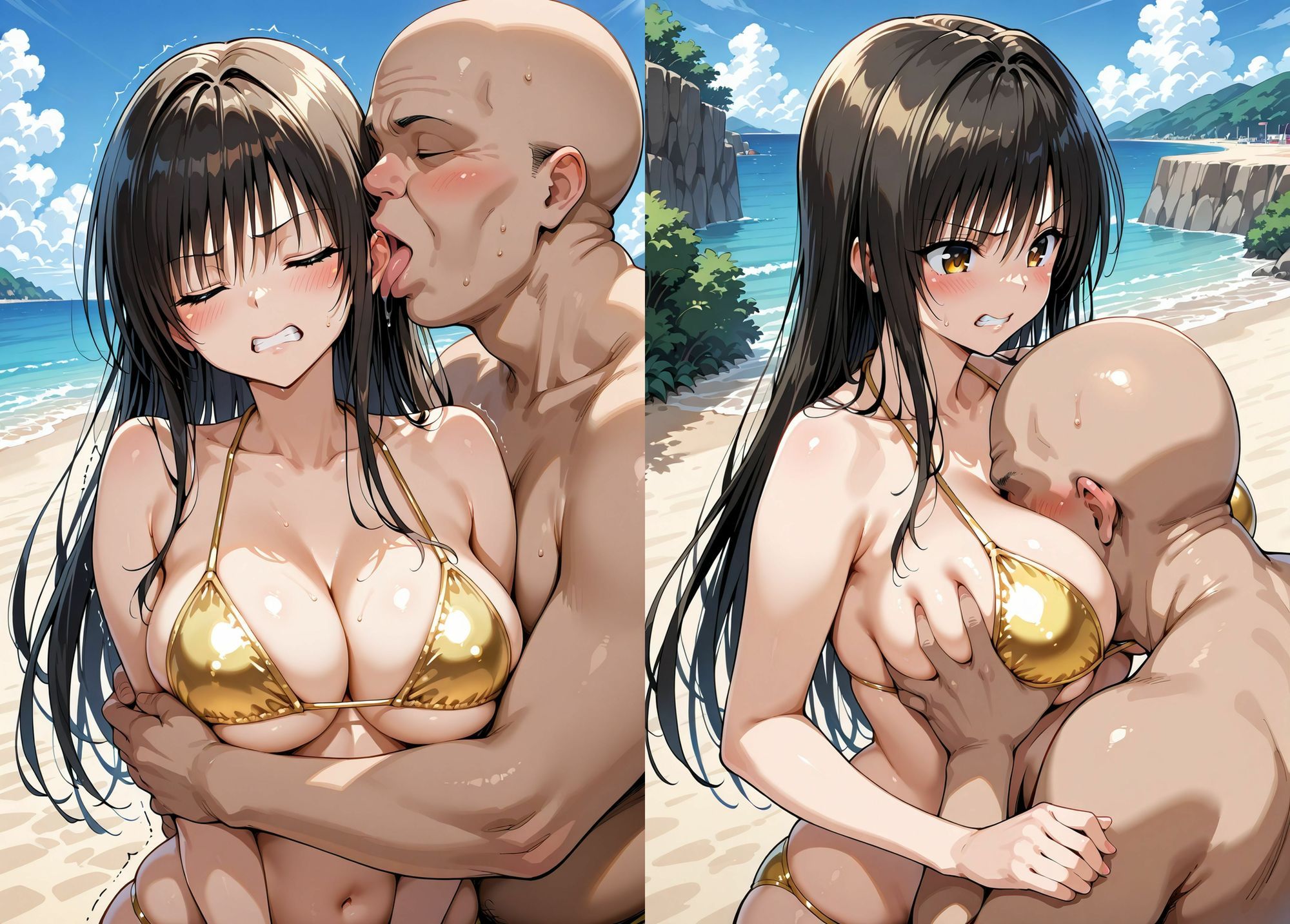 おじさんに堕ちた夏  古◯川唯_0