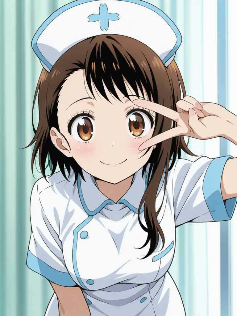 ナース小〇ちゃん 濃厚エッチ3P有り 328枚_3