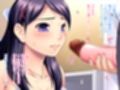 ’◯コキ’される彼女 ワキ・ヒザ裏・おっぱい・顔面