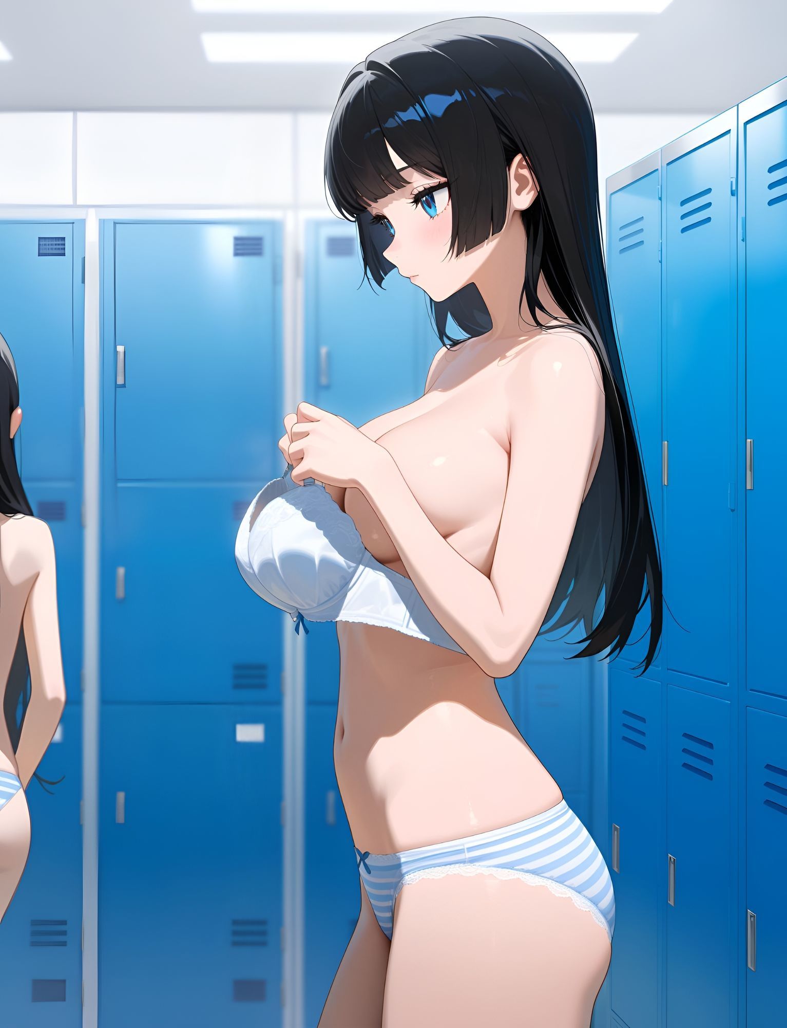 切姫蒼香さんの月曜日−切姫蒼香さんフェチエロAIイラスト集 画像4