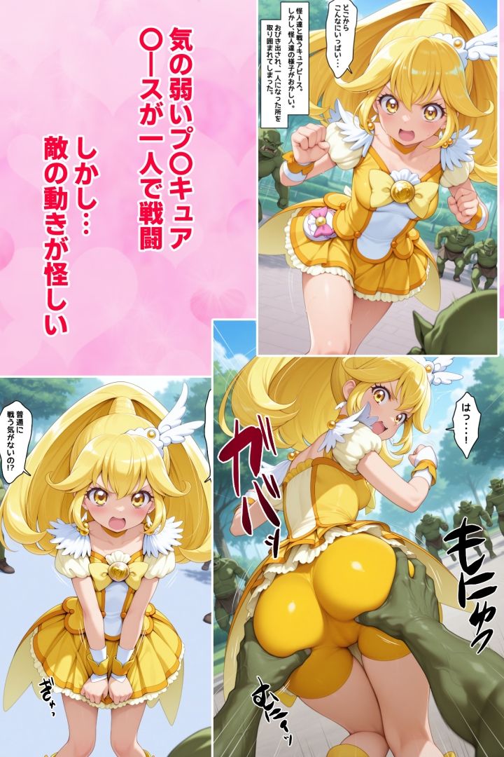 サンプル画像1:ピー〇ちゃんは敵の苗床になりました。堕ちて淫魔になってモンスターを出産しまくる変身ヒロイン(あかめ・てい) [d_724682]