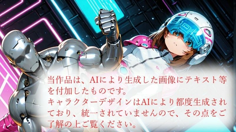 戦隊ヒロイン vs 絶倫アンドロイド サンプル1