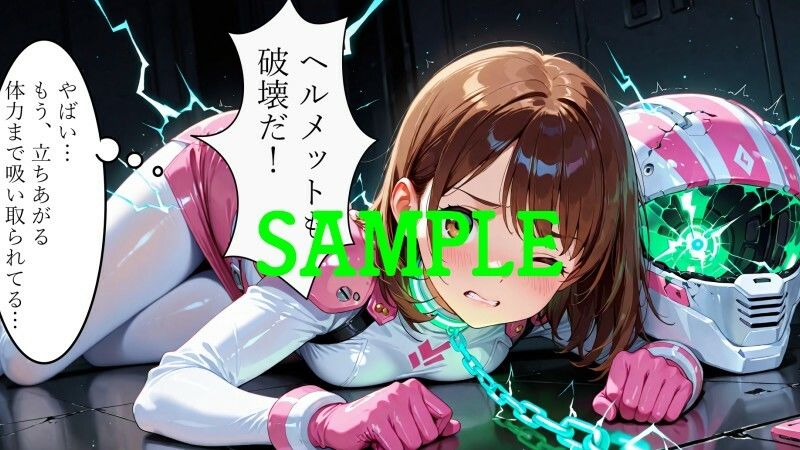 戦隊ヒロイン vs 絶倫アンドロイド サンプル8