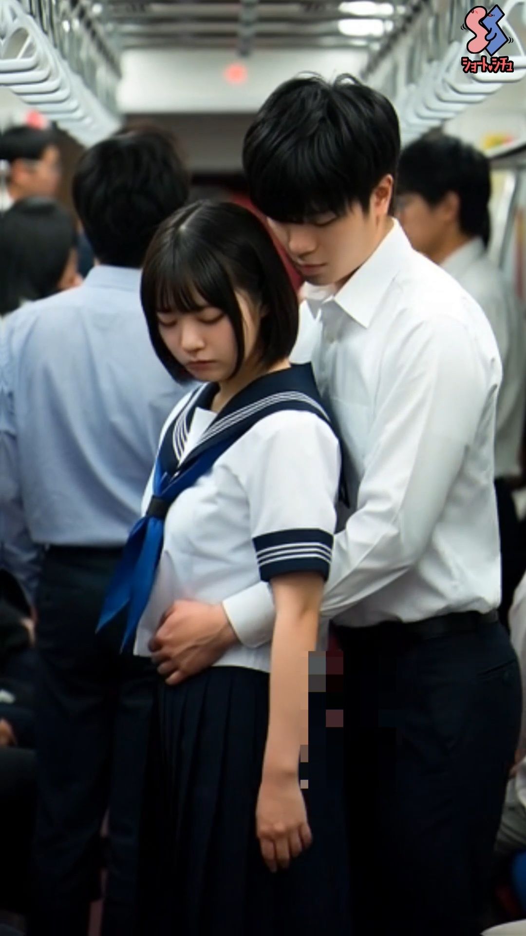 無敵の人の僕が満員電車で 画像9