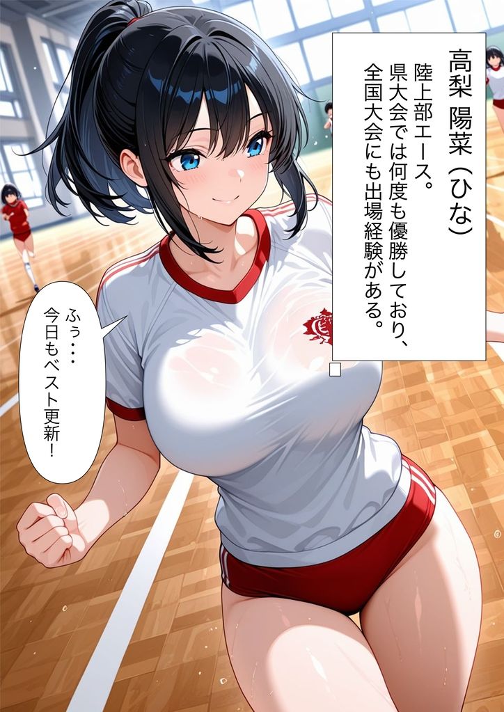 性処理係〜顧問に弱みを握られた陸上部女子〜変態教師と部員によるザーメン調教 画像1