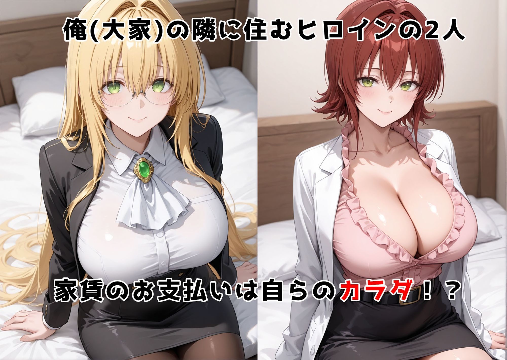 サンプル画像1:チン体奉仕契約〜大家への家賃は私達のカラダ〜 ToLOV〇る編(うどん) [d_725014]