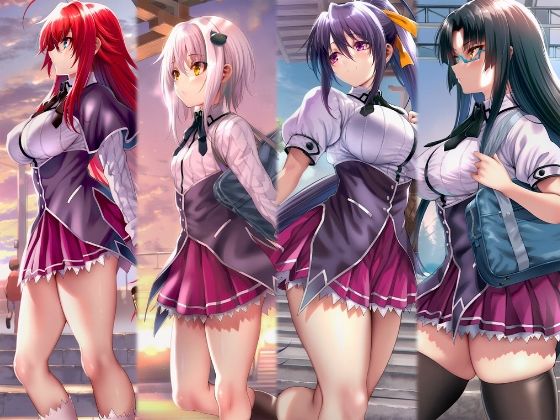 絶対服従ヒロイン -痴● レ◯プ 中出しされるヒロインのCG集-ハイスクール◯D編 4名 画像2