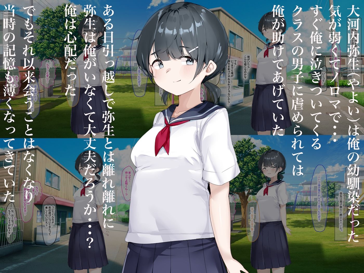 【無料エロ漫画】d_725136 地味っ子だった幼馴染、金髪ギャルになる〜10年ぶりの再会はヤリすぎ傷心旅行〜(なのはなジャム)