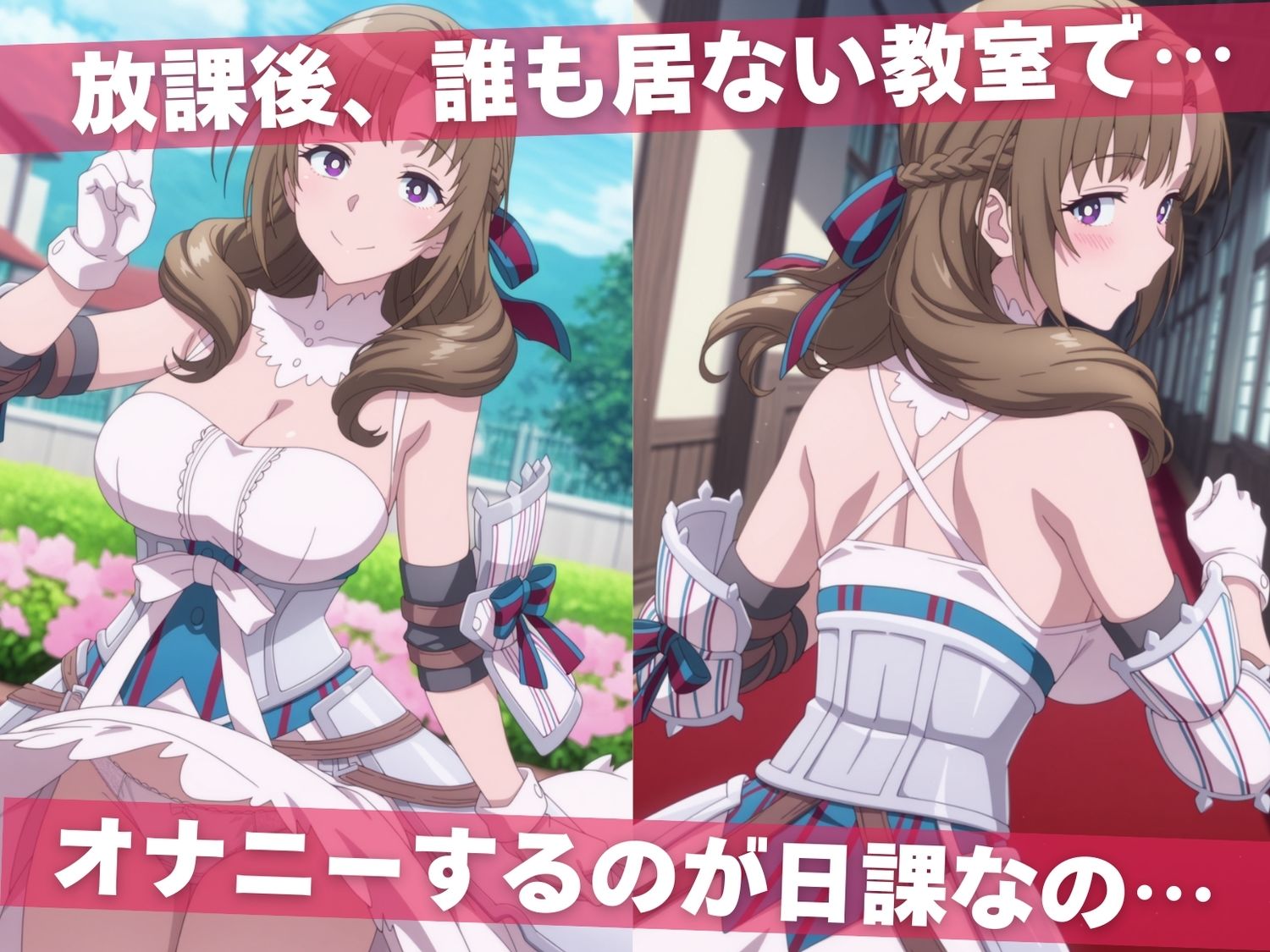 オナニー覗かれ、寝取られて  通常●撃が全体攻撃で二回攻撃のお母さんは好きですか 〜 学校編 〜 サンプル1