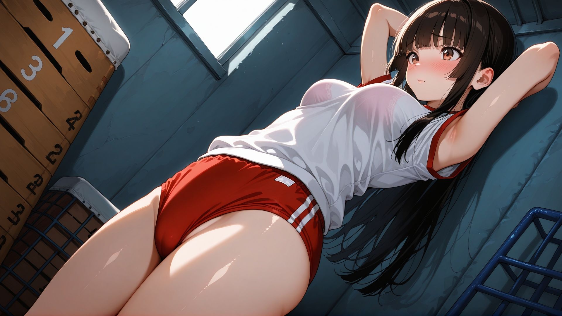 ブルマ日和。― 姫カット編:ブラ透け ― 画像8