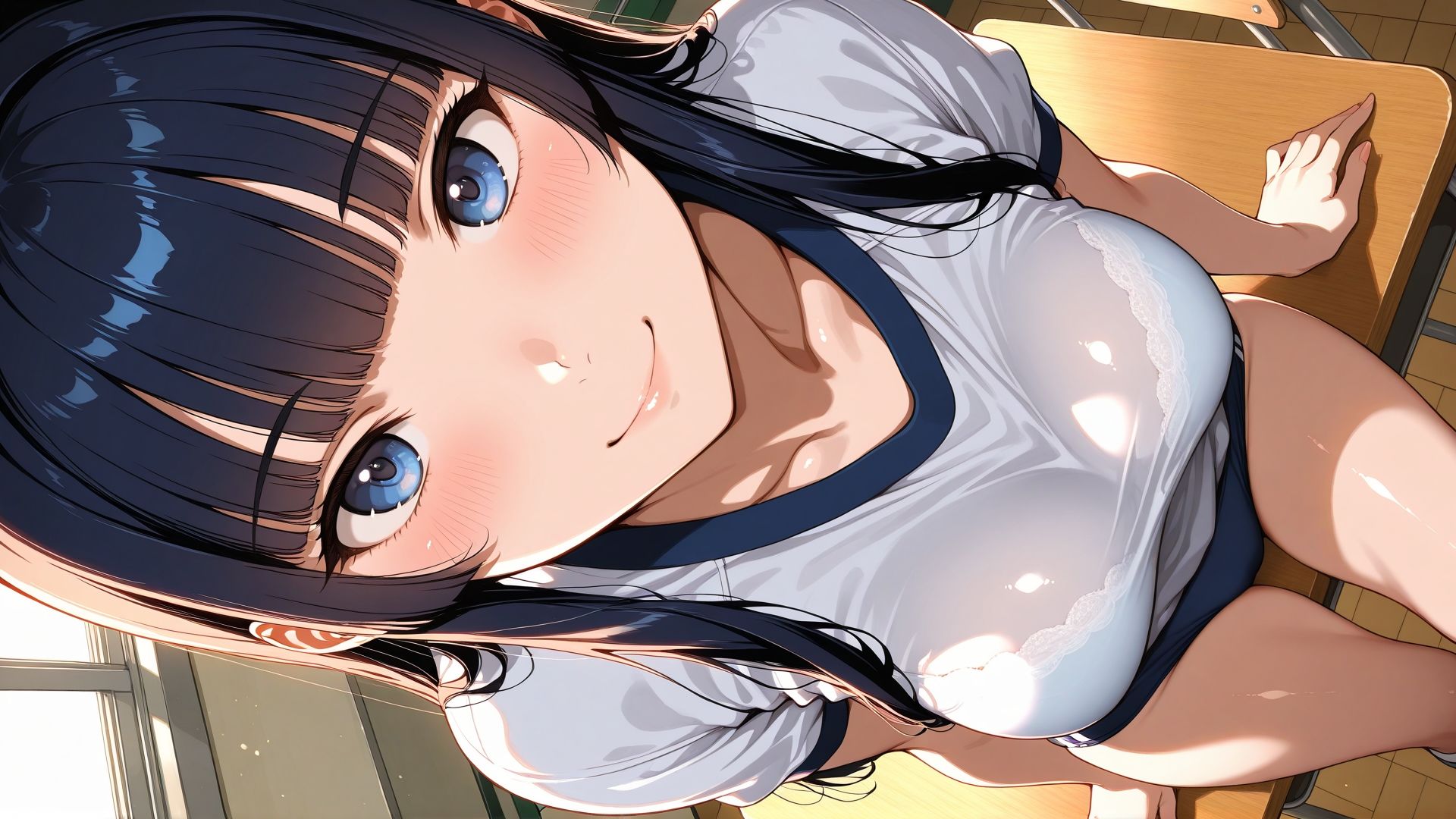 ブルマ日和。― 姫カット編:ブラ透け ― 画像9