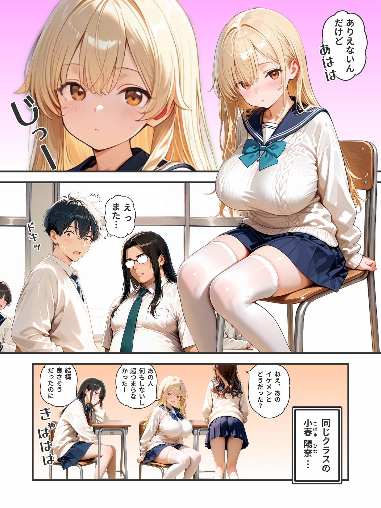 サンプル画像2:学園一のアイドル  マル秘趣味  「○根の物色」(パツキーン) [d_725441]